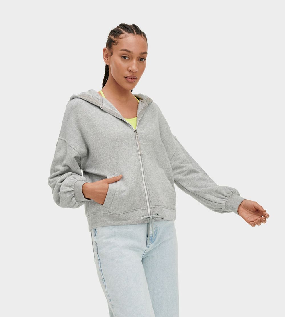 Ugg Hoodie Canada - Ugg Women's Abbi Half Moon Sleeve Grey